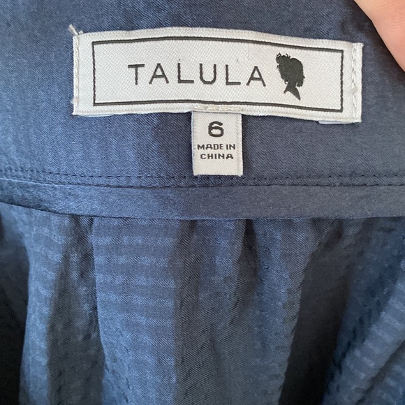 TALULA 100%Silk Mini Skirt - Picture 6 of 7